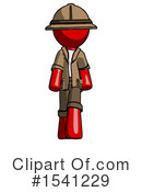 Red Design Mascot Clipart #1541229 by Leo Blanchette