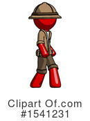 Red Design Mascot Clipart #1541231 by Leo Blanchette