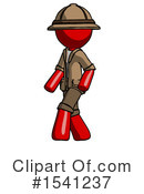 Red Design Mascot Clipart #1541237 by Leo Blanchette