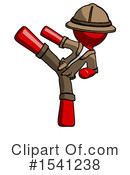 Red Design Mascot Clipart #1541238 by Leo Blanchette