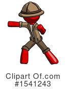 Red Design Mascot Clipart #1541243 by Leo Blanchette