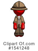 Red Design Mascot Clipart #1541248 by Leo Blanchette