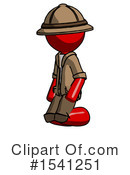 Red Design Mascot Clipart #1541251 by Leo Blanchette