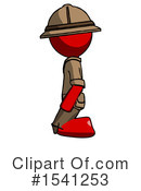 Red Design Mascot Clipart #1541253 by Leo Blanchette