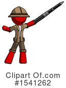 Red Design Mascot Clipart #1541262 by Leo Blanchette