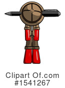 Red Design Mascot Clipart #1541267 by Leo Blanchette