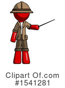 Red Design Mascot Clipart #1541281 by Leo Blanchette