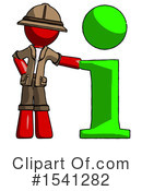 Red Design Mascot Clipart #1541282 by Leo Blanchette