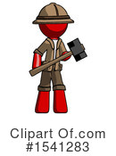 Red Design Mascot Clipart #1541283 by Leo Blanchette