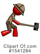 Red Design Mascot Clipart #1541284 by Leo Blanchette