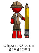 Red Design Mascot Clipart #1541289 by Leo Blanchette