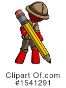 Red Design Mascot Clipart #1541291 by Leo Blanchette