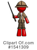 Red Design Mascot Clipart #1541309 by Leo Blanchette