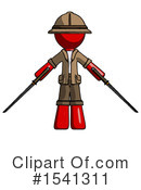 Red Design Mascot Clipart #1541311 by Leo Blanchette