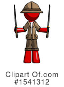 Red Design Mascot Clipart #1541312 by Leo Blanchette