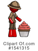 Red Design Mascot Clipart #1541315 by Leo Blanchette