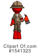 Red Design Mascot Clipart #1541323 by Leo Blanchette