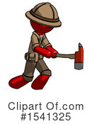 Red Design Mascot Clipart #1541325 by Leo Blanchette