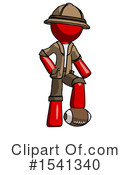 Red Design Mascot Clipart #1541340 by Leo Blanchette