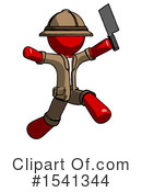 Red Design Mascot Clipart #1541344 by Leo Blanchette