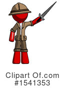 Red Design Mascot Clipart #1541353 by Leo Blanchette