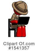 Red Design Mascot Clipart #1541357 by Leo Blanchette