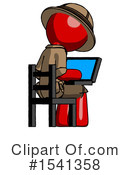 Red Design Mascot Clipart #1541358 by Leo Blanchette