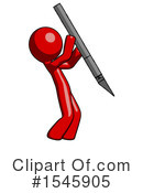 Red Design Mascot Clipart #1545905 by Leo Blanchette