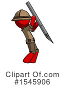 Red Design Mascot Clipart #1545906 by Leo Blanchette