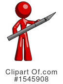 Red Design Mascot Clipart #1545908 by Leo Blanchette
