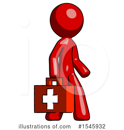 Royalty-Free (RF) Red Design Mascot Clipart Illustration by Leo Blanchette - Stock Sample #1545932