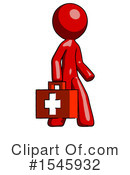 Red Design Mascot Clipart #1545932 by Leo Blanchette