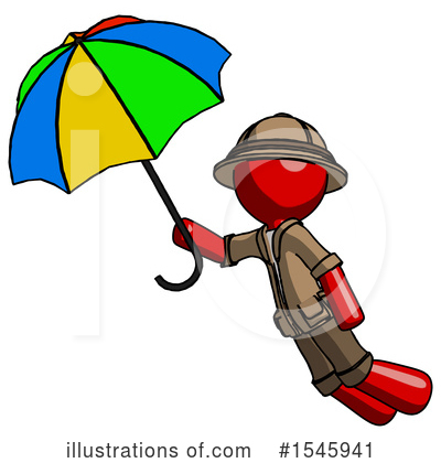 Royalty-Free (RF) Red Design Mascot Clipart Illustration by Leo Blanchette - Stock Sample #1545941