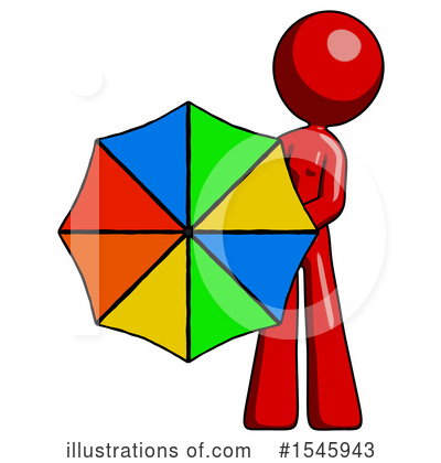 Royalty-Free (RF) Red Design Mascot Clipart Illustration by Leo Blanchette - Stock Sample #1545943