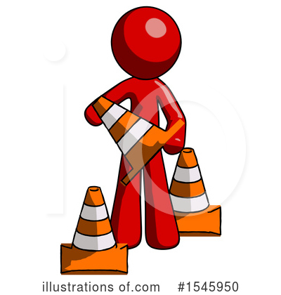 Royalty-Free (RF) Red Design Mascot Clipart Illustration by Leo Blanchette - Stock Sample #1545950