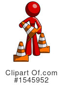 Red Design Mascot Clipart #1545952 by Leo Blanchette