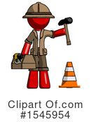Red Design Mascot Clipart #1545954 by Leo Blanchette