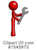 Red Design Mascot Clipart #1545973 by Leo Blanchette