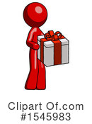 Red Design Mascot Clipart #1545983 by Leo Blanchette