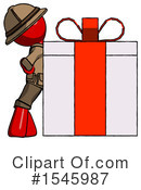 Red Design Mascot Clipart #1545987 by Leo Blanchette