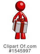 Red Design Mascot Clipart #1545997 by Leo Blanchette