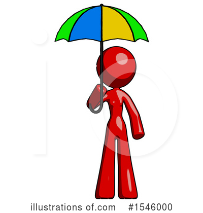 Royalty-Free (RF) Red Design Mascot Clipart Illustration by Leo Blanchette - Stock Sample #1546000