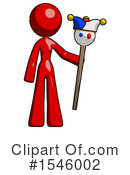 Red Design Mascot Clipart #1546002 by Leo Blanchette