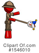 Red Design Mascot Clipart #1546010 by Leo Blanchette