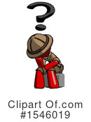 Red Design Mascot Clipart #1546019 by Leo Blanchette