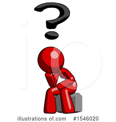 Royalty-Free (RF) Red Design Mascot Clipart Illustration by Leo Blanchette - Stock Sample #1546020