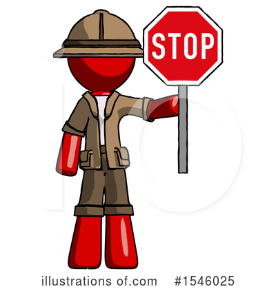 Royalty-Free (RF) Red Design Mascot Clipart Illustration by Leo Blanchette - Stock Sample #1546025