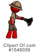 Red Design Mascot Clipart #1546039 by Leo Blanchette