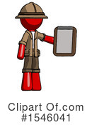 Red Design Mascot Clipart #1546041 by Leo Blanchette