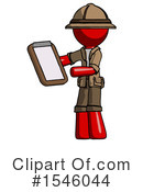 Red Design Mascot Clipart #1546044 by Leo Blanchette